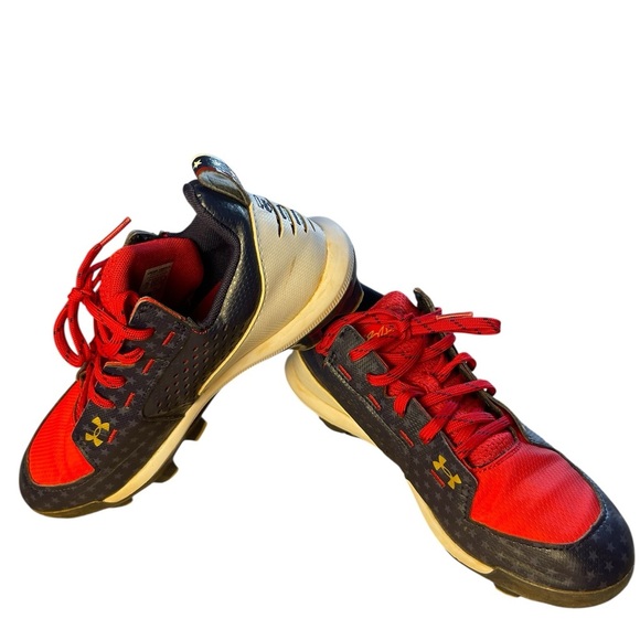 Under Armour Harper Boys Baseball Cleats Size 4Youth - Picture 9 of 11